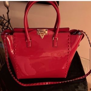 Valentino Red Authentic Handbag